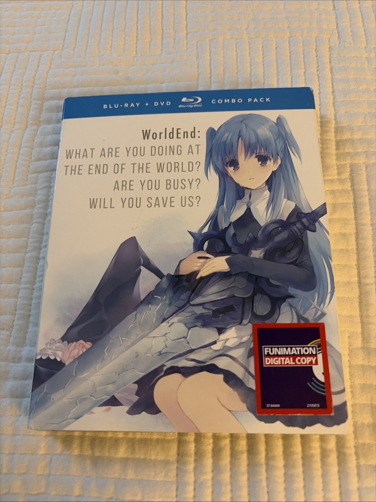 Worldend: What Are You Doing At The End Of The World? Bluray/DVD Slipcover OOP
