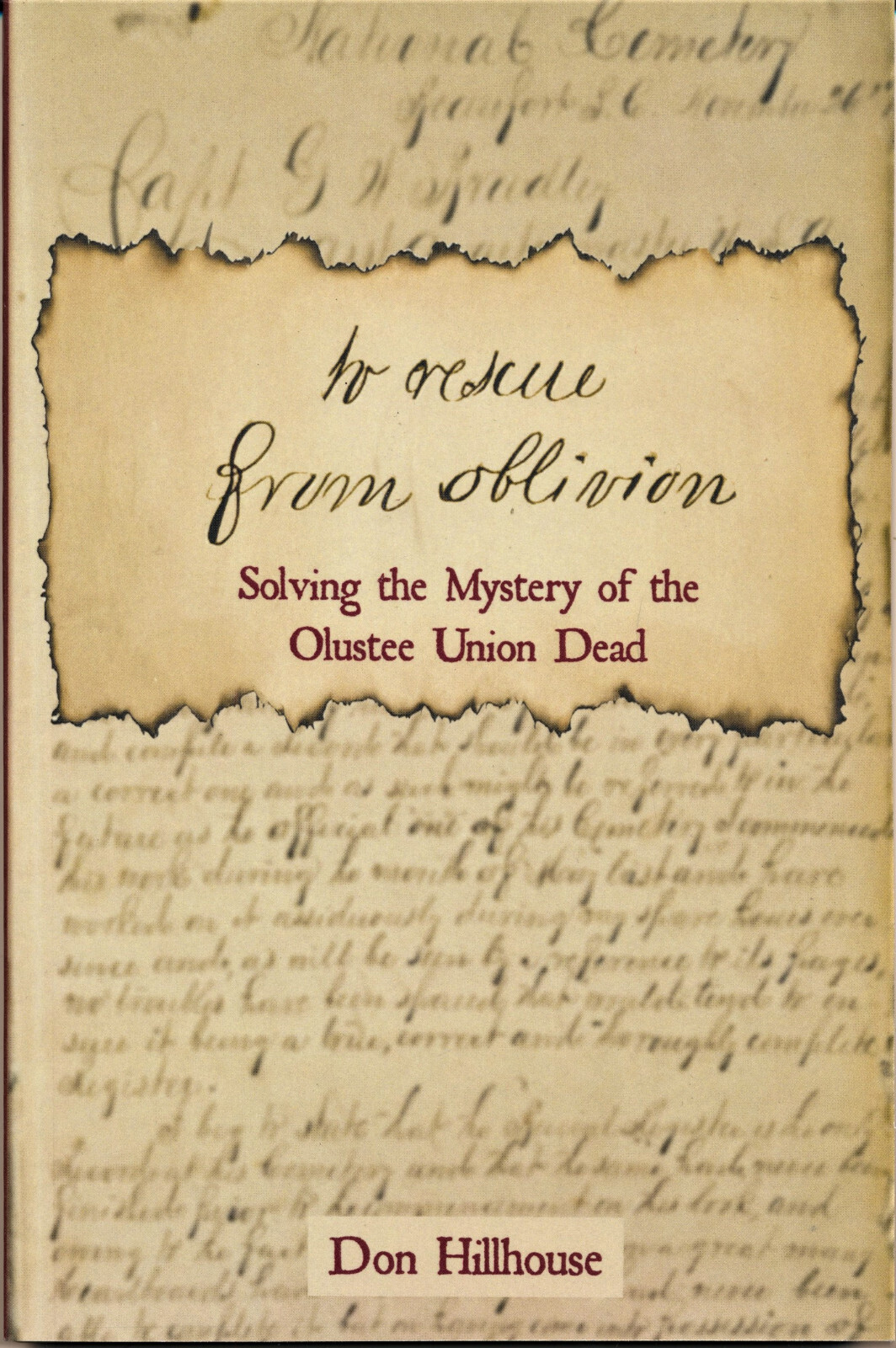 Exciting new book on the fate of the Union dead after the battle of Olustee, Fla Exciting new book on the fate of the Union dead after the battle of Olustee, Fla