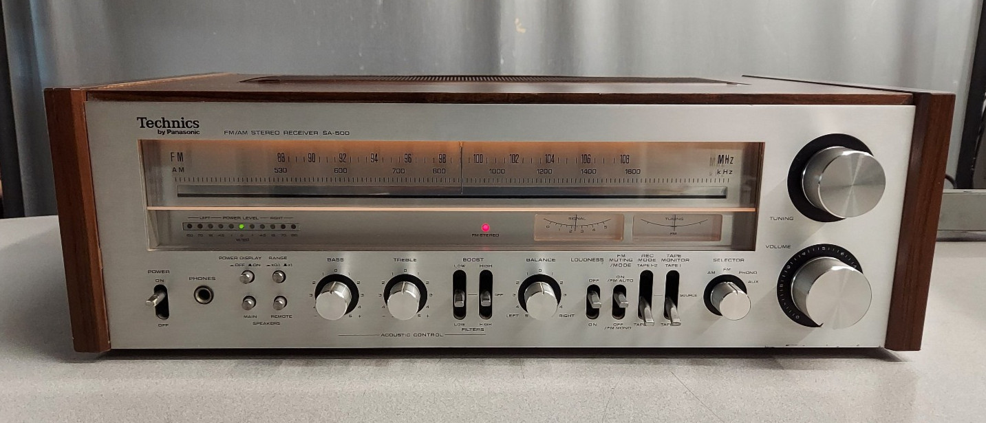 Technics SA-500 FM-AM Stereo Receiver