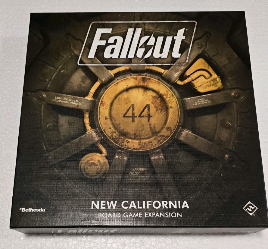 Fallout NEW CALIFORNIA Board Game Expansion FFG Complete, punched never played Fallout NEW CALIFORNIA Board Game Expansion FFG Complete, punched never played
