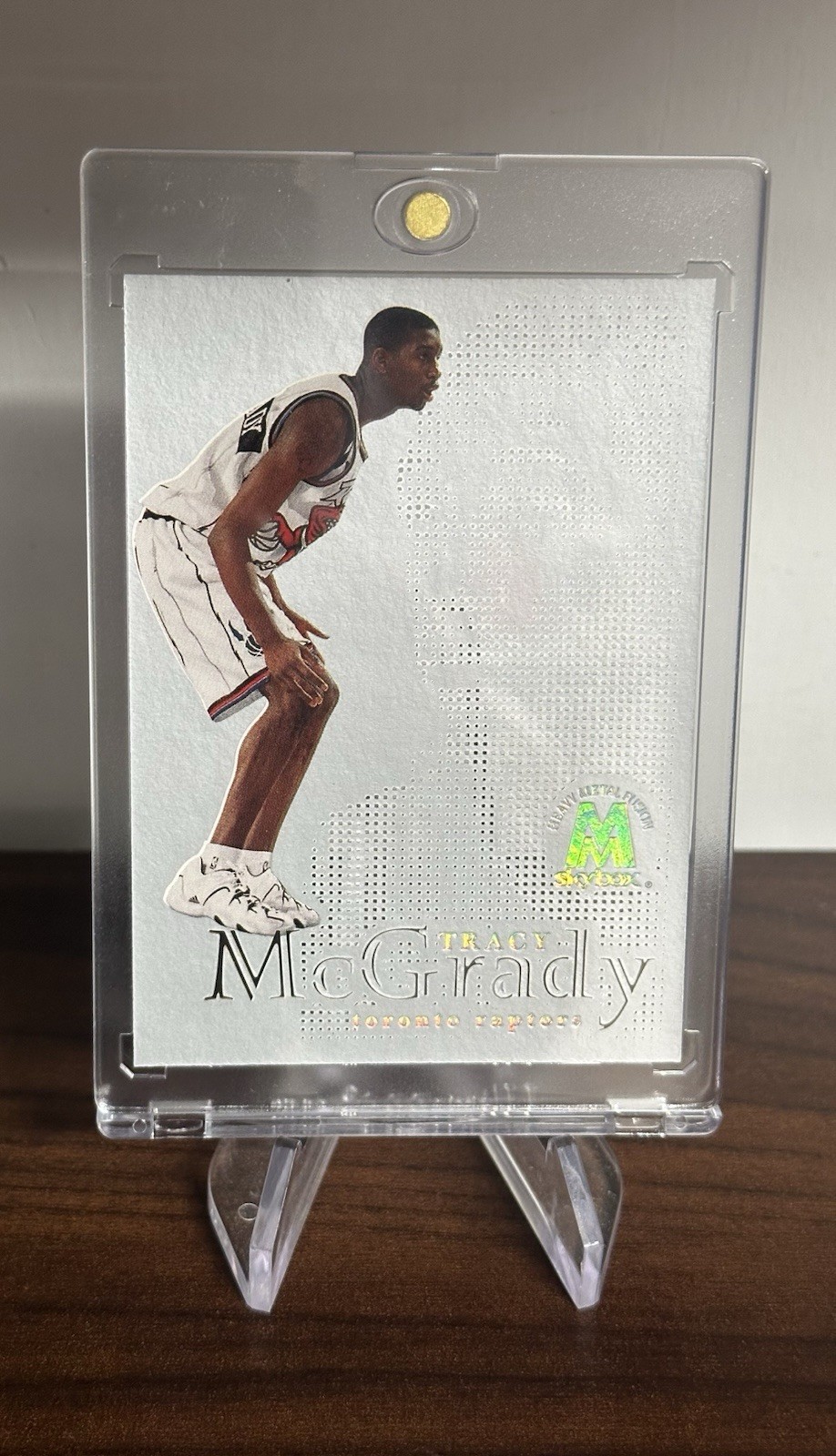 1998-99 Skybox Molten Metal Fusion Heavy Metal Tracy McGrady #16F 1998-99 Skybox Molten Metal Fusion Heavy Metal Tracy McGrady #16F