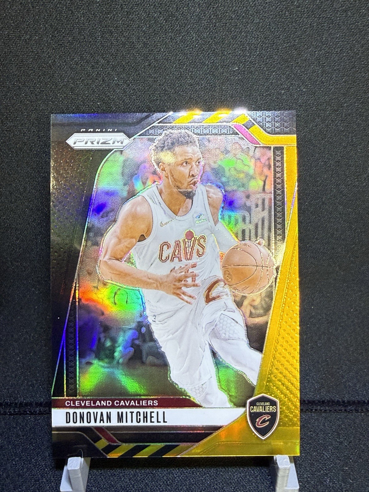 Panini 2024-25 Prizm Black GoldDonovan Mitchell #155 Serial # 5/5 Panini 2024-25 Prizm Black GoldDonovan Mitchell #155 Serial # 5/5