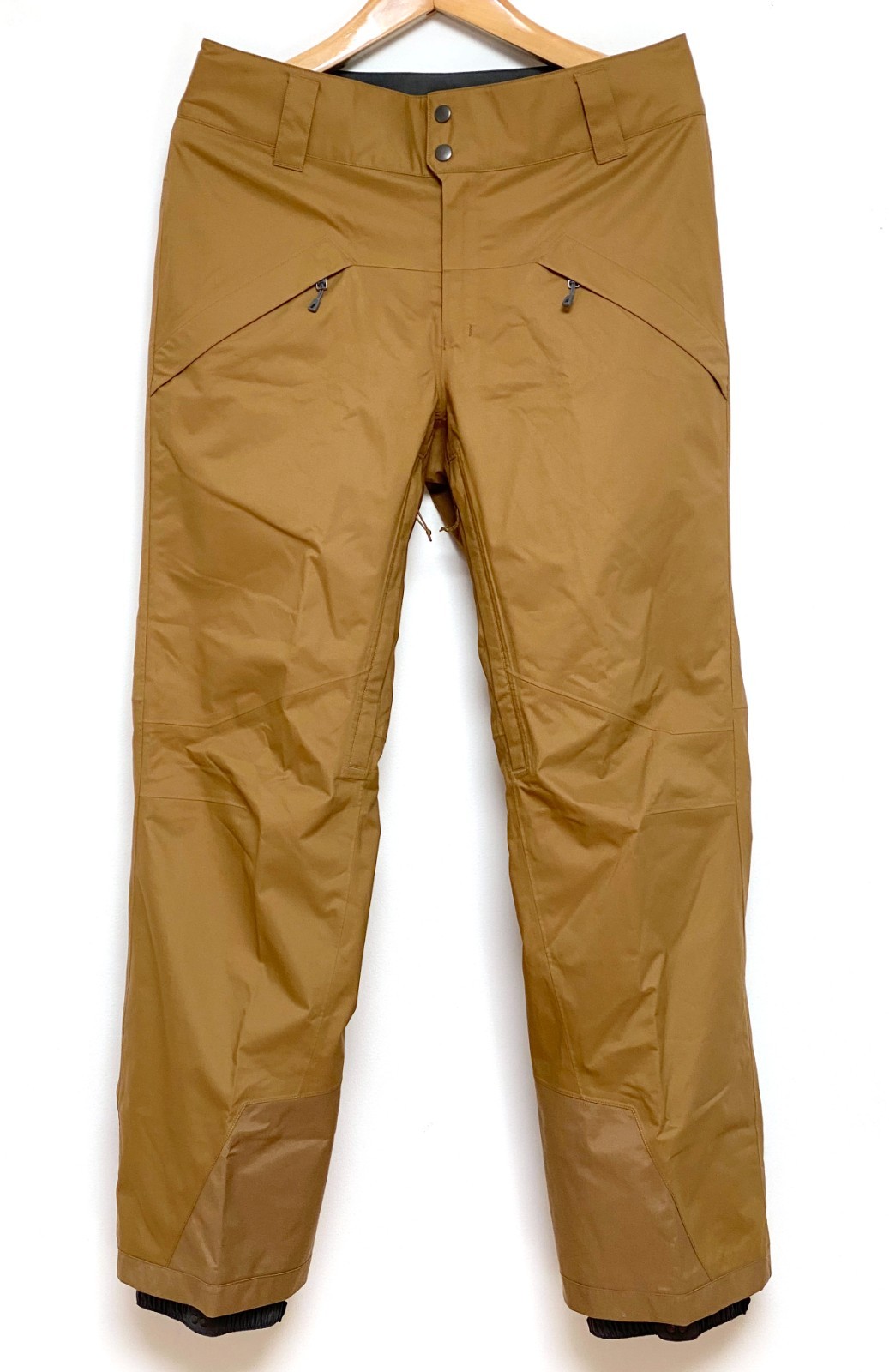NWOT Patagonia Men\'s Medium Snowshot Snow Pants, Regular, 30689, Coriander Brown