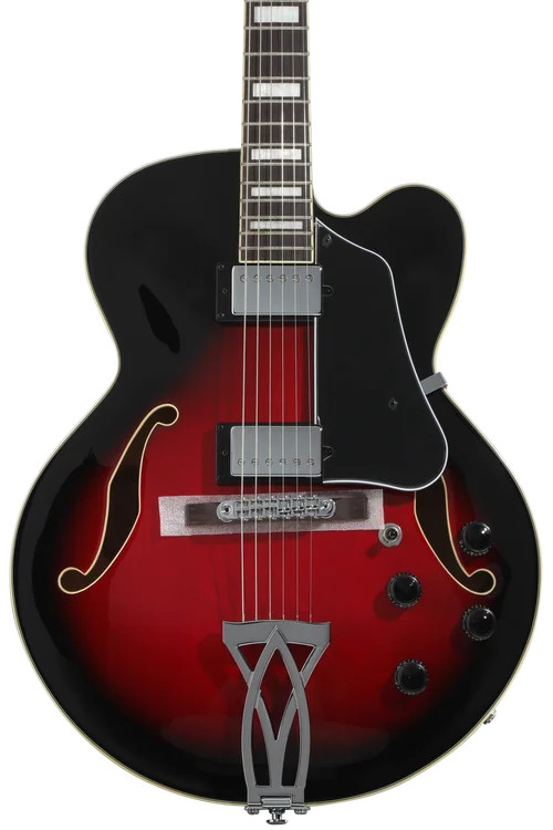 Ibanez Artcore AF75 Hollowbody Electric Guitar - Transparent Red Sunburst