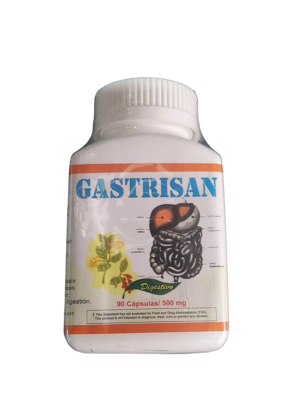 NUEVO SELLADO GASTRISAN 500 MG X 90 CAPSULES DIGESTIVO capsulas NUEVO SELLADO GASTRISAN 500 MG X 90 CAPSULES DIGESTIVO capsulas