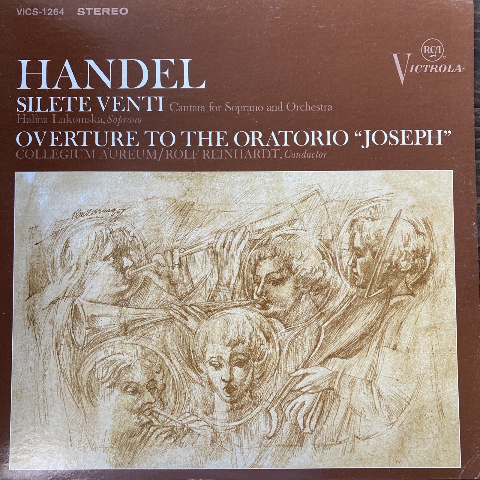 Georg Friedrich Händel Halina Lukomska Collegium Aureum Rolf Reinhardt RCA Vics Georg Friedrich Händel Halina Lukomska Collegium Aureum Rolf Reinhardt RCA Vics
