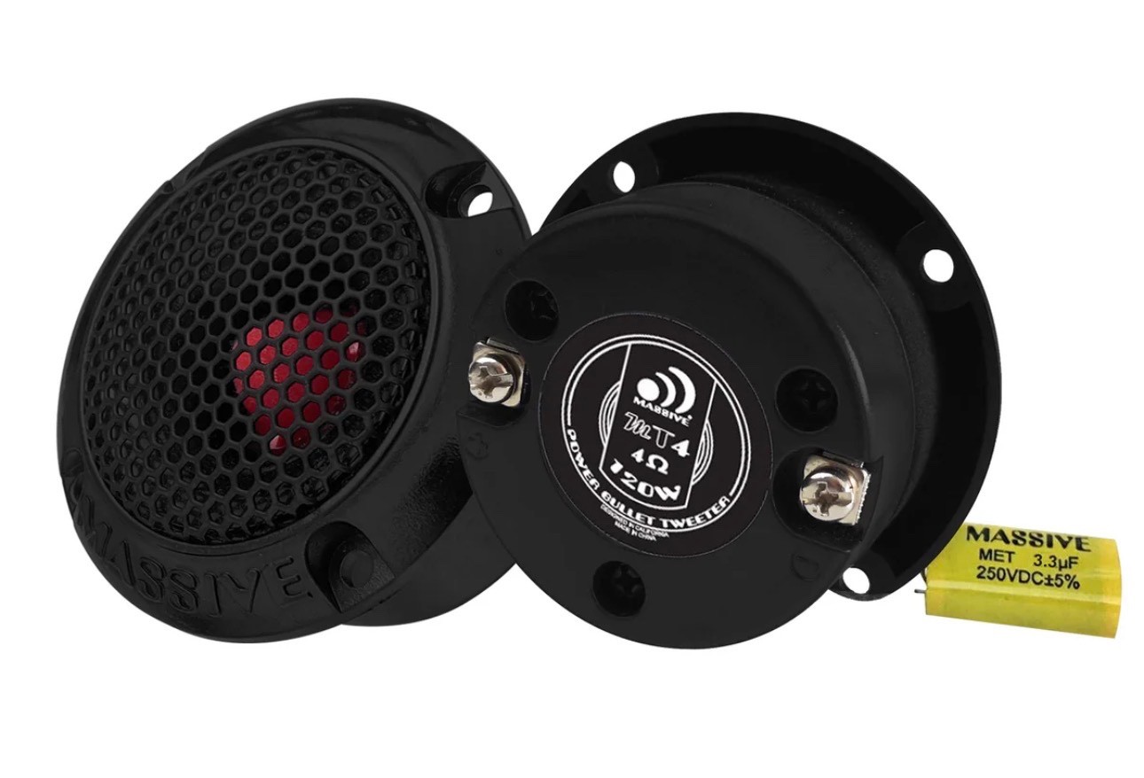 NEW MASSIVE AUDIO MT4 - 120 Watts RMS 4 Ohm 1 NEW MASSIVE AUDIO MT4 - 120 Watts RMS 4 Ohm 1