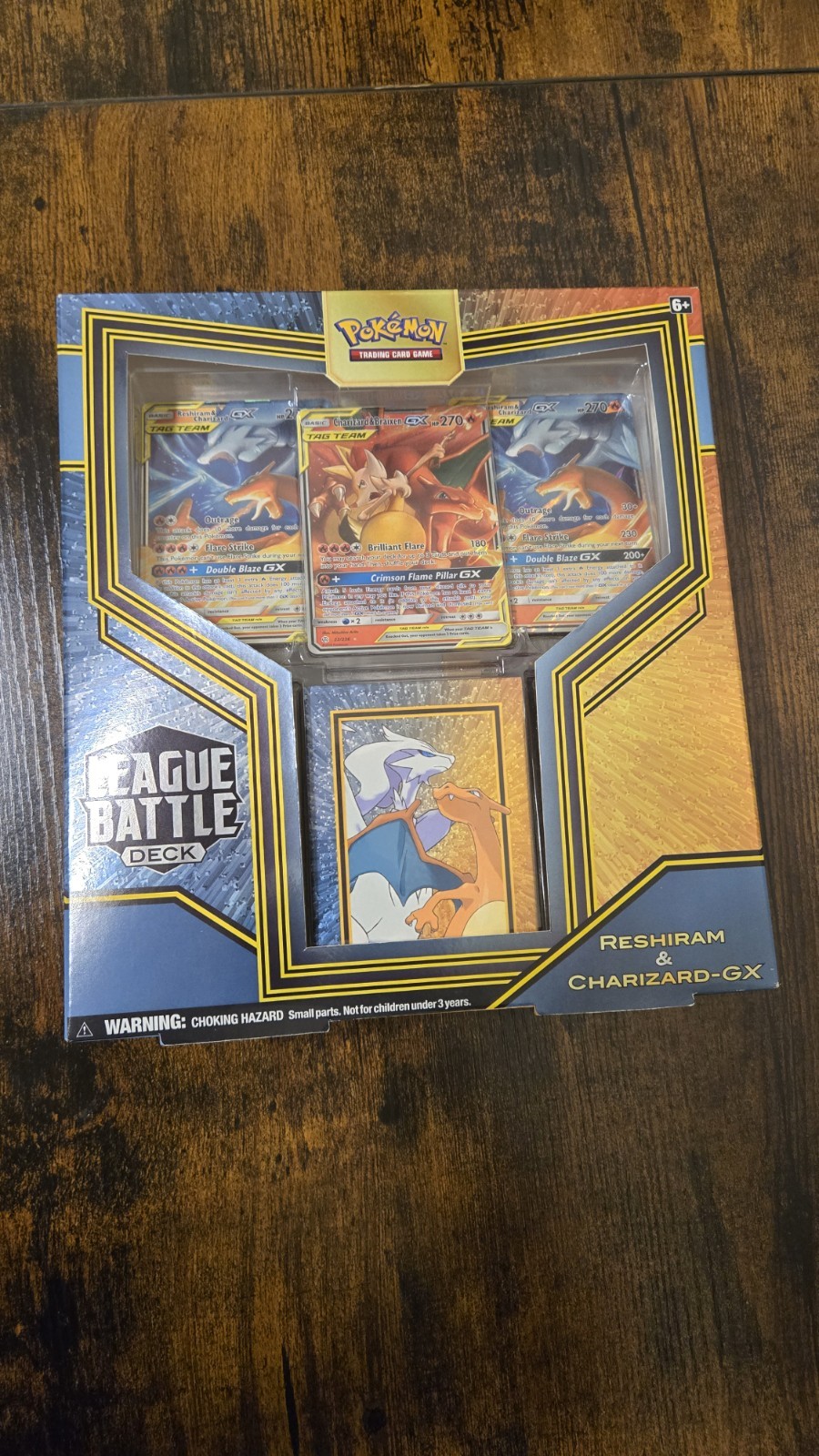Pokémon Reshiram Charizard GX League Battle Deck Sealed Pokémon Reshiram Charizard GX League Battle Deck Sealed
