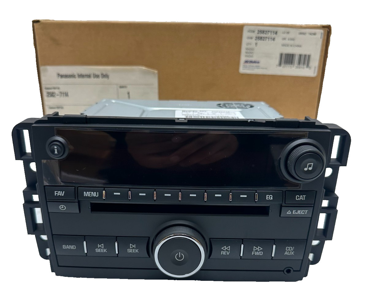 OEM 2007-2009 Saturn Outlook Vue 6 Cd Changer MP3 Radio Aux Input