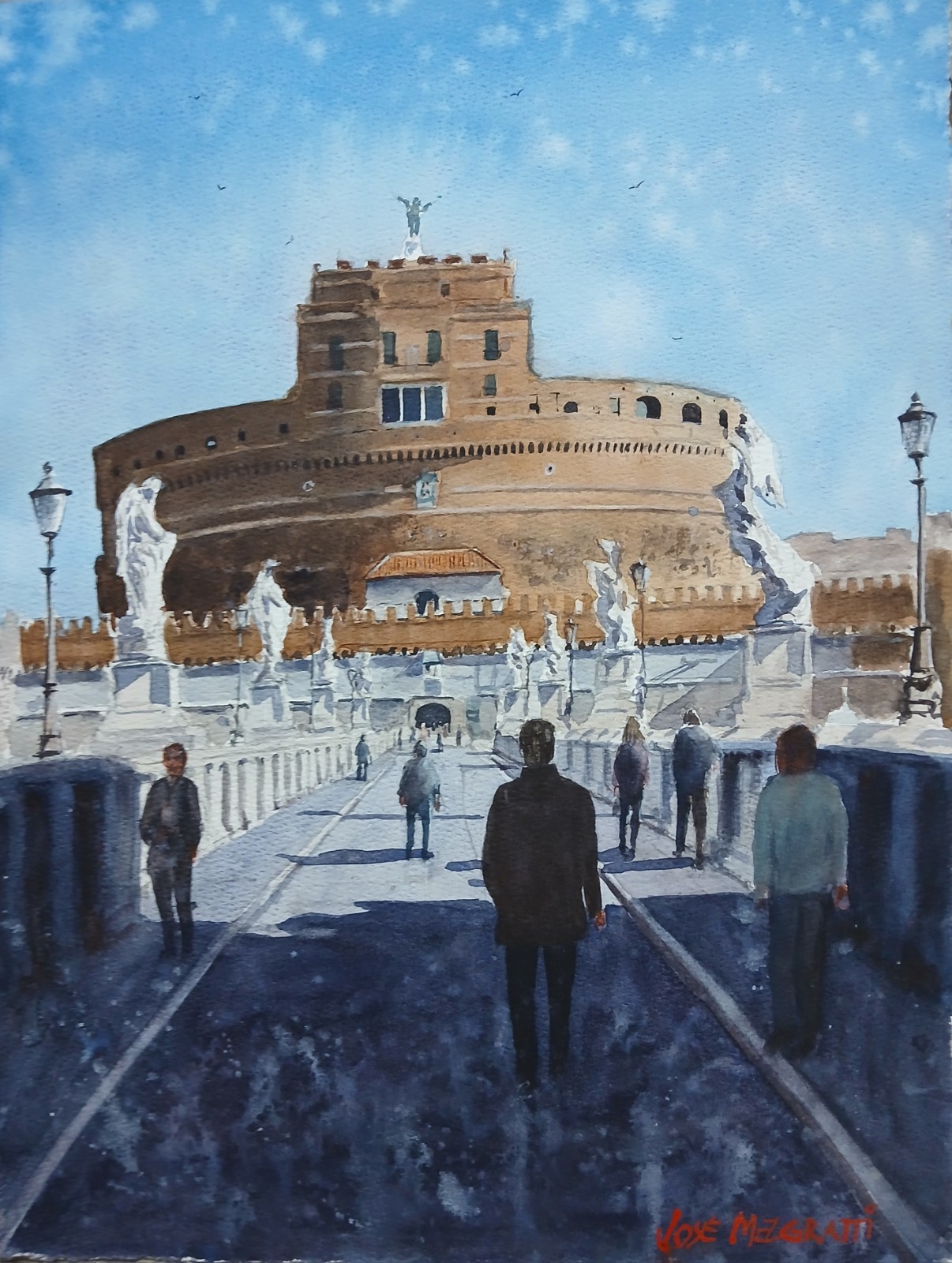 Original Painting in Watercolor \