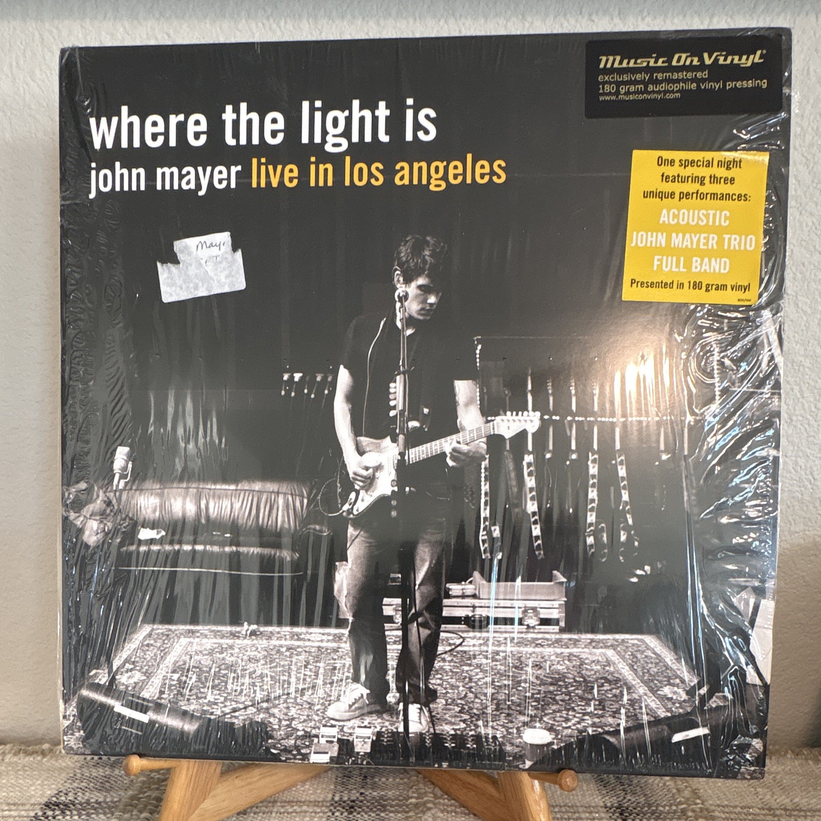 John Mayer - Where the Light Is Live in Los Angeles Black 180g 4LP VG++ John Mayer - Where the Light Is Live in Los Angeles Black 180g 4LP VG++