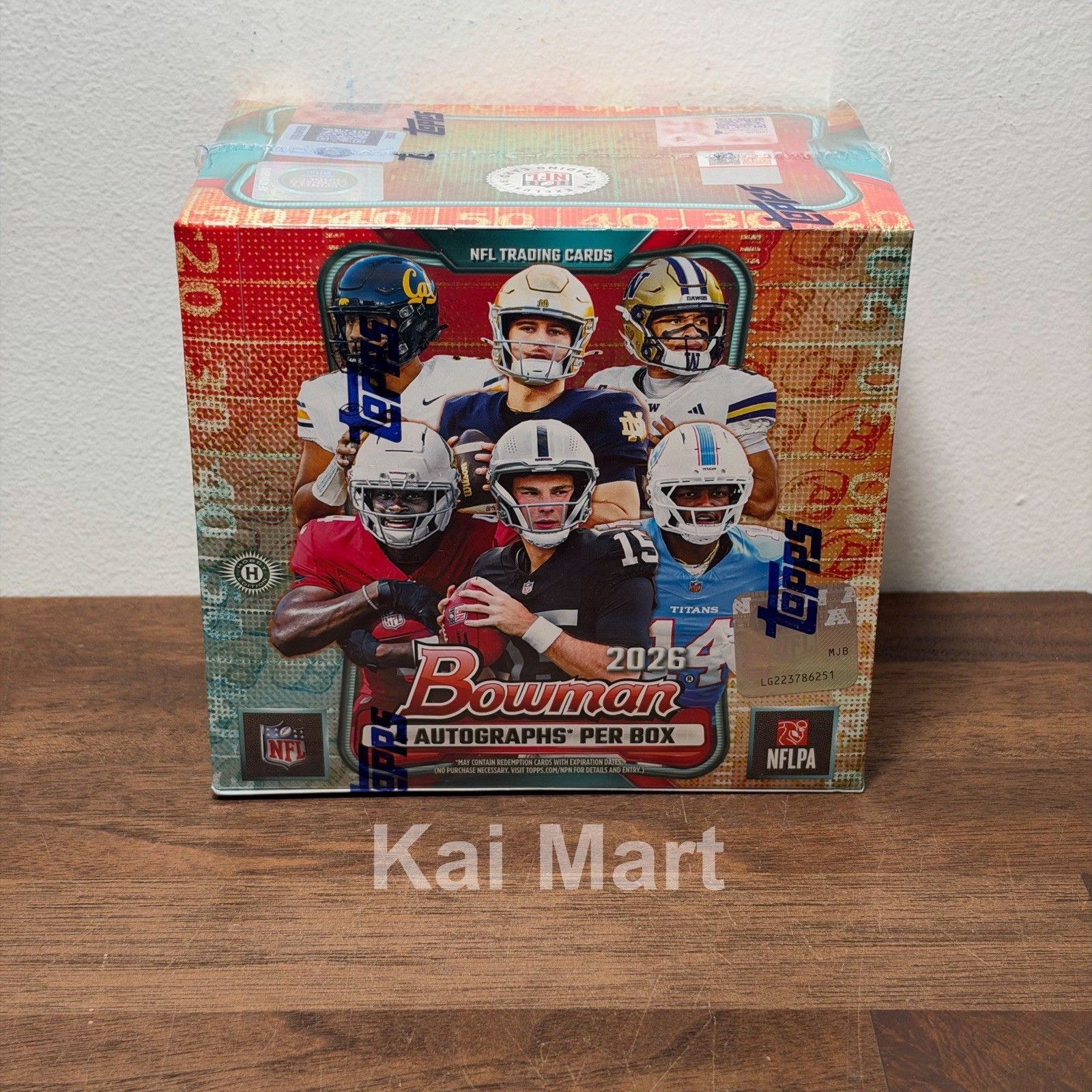 2026 Bowman Football Hobby Jumbo Box NFL New Sealed - SHIPS TODAY