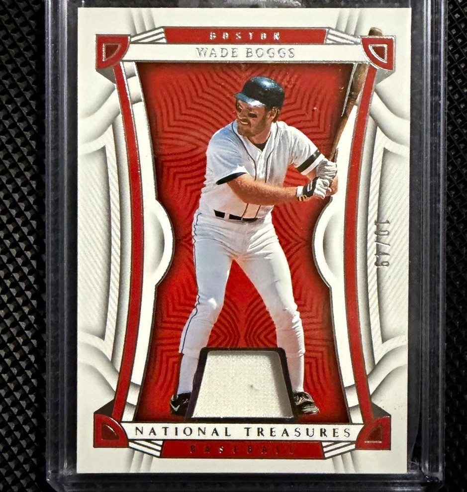 2023 National Treasures Wade Boggs Game Worn Jersey /49 #70 Red Sox 10/49 2023 National Treasures Wade Boggs Game Worn Jersey /49 #70 Red Sox 10/49