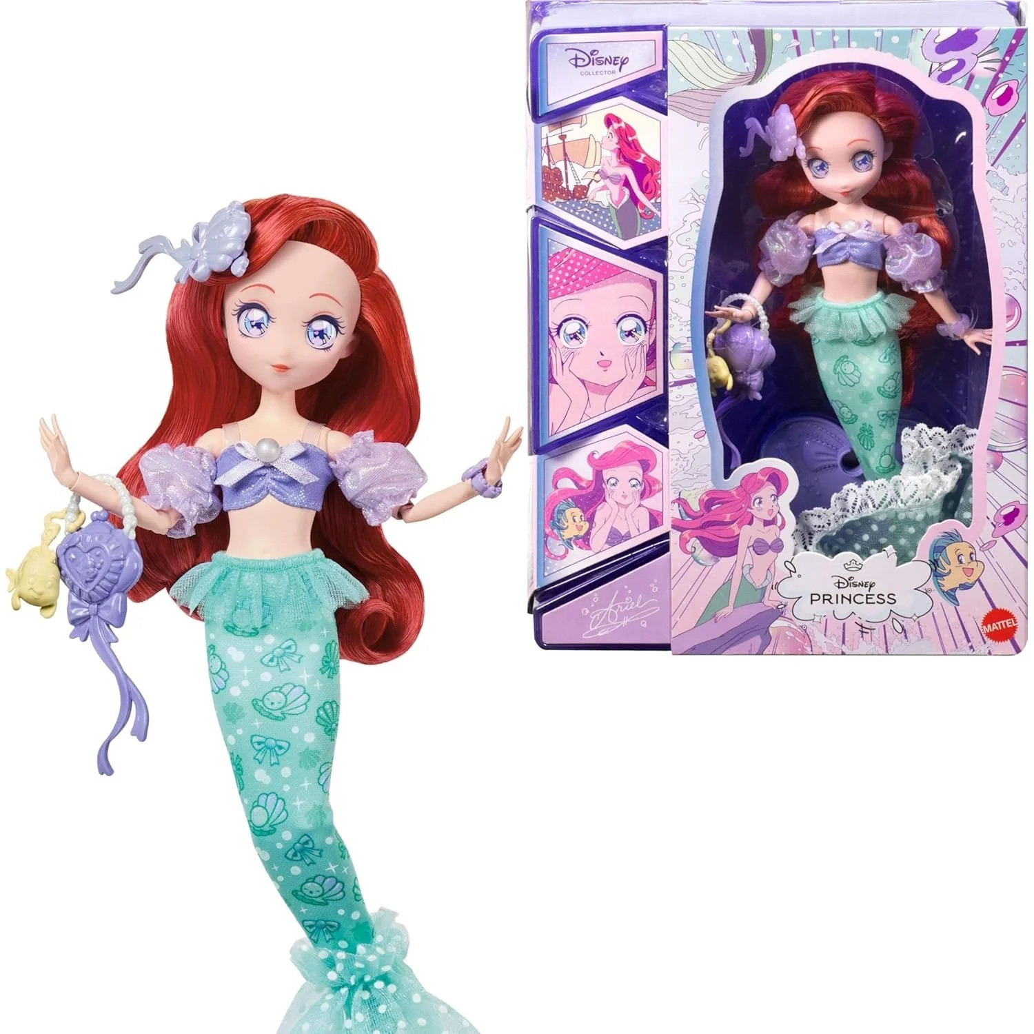 Disney Collector: Princess Ariel Anime Doll Disney Collector: Princess Ariel Anime Doll