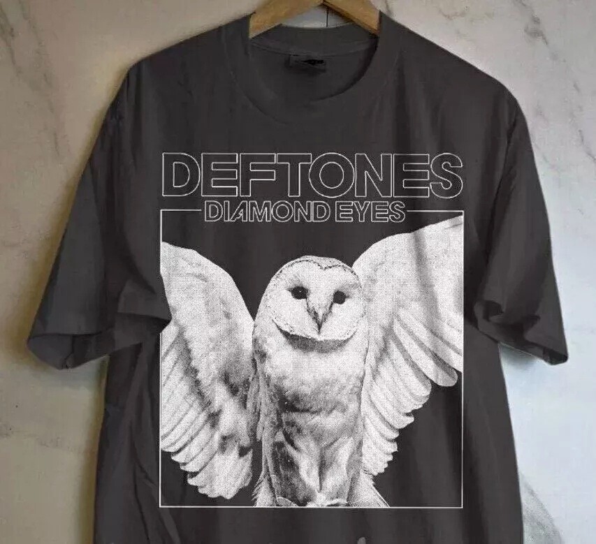 Deftones Diamond Eyes Alternative Metal Black Band Tee