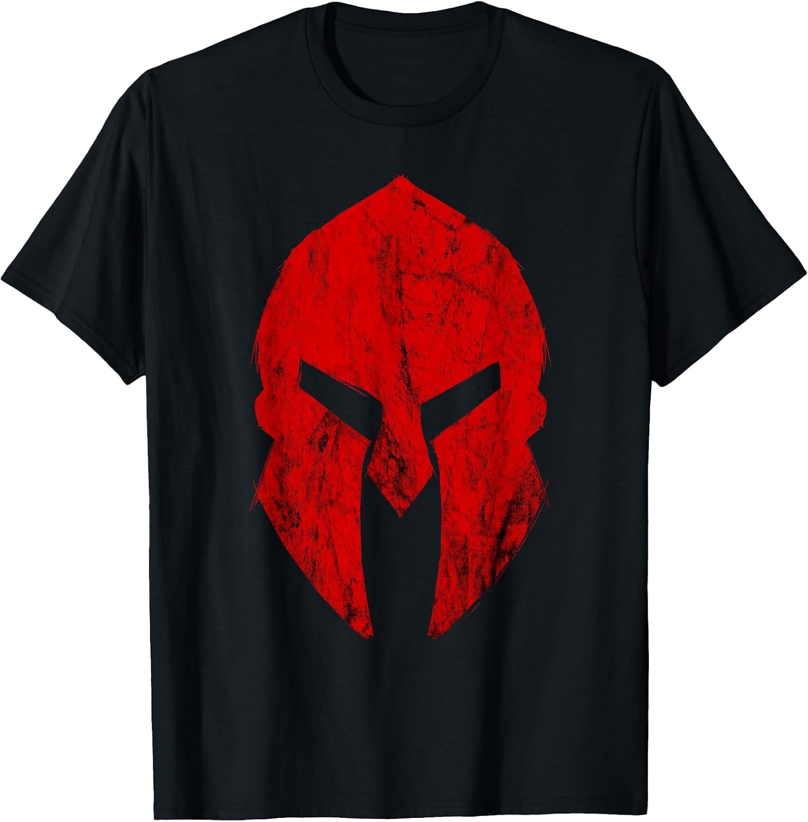 Spartan Gladiator Helmet Vintage Leonidas Spartan Shield T-Shirt