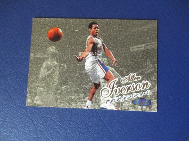 1997-98 Fleer Ultra - Allen Iverson #107G Gold Medallion Sixers 1997-98 Fleer Ultra - Allen Iverson #107G Gold Medallion Sixers