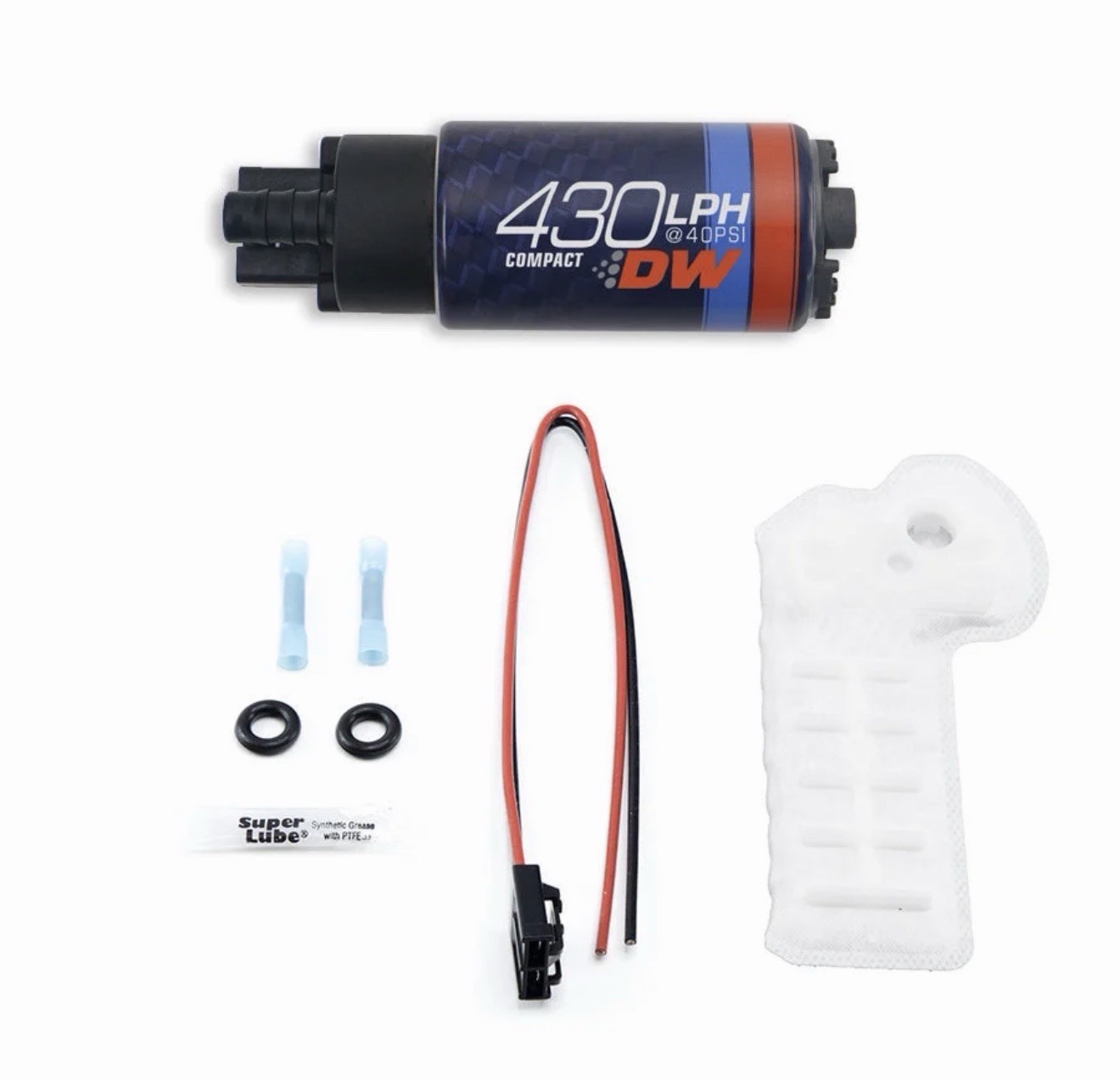 DeatschWerks DW430C 430LPH Fuel Pump Fits 2017+ Honda Civic Type R FK8 FL5 DE5 DeatschWerks DW430C 430LPH Fuel Pump Fits 2017+ Honda Civic Type R FK8 FL5 DE5