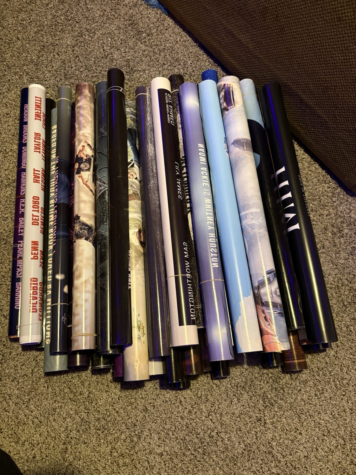 Lot of 44 official 27x40 Movie Posters- Full list in desc Horror, Action, kids
