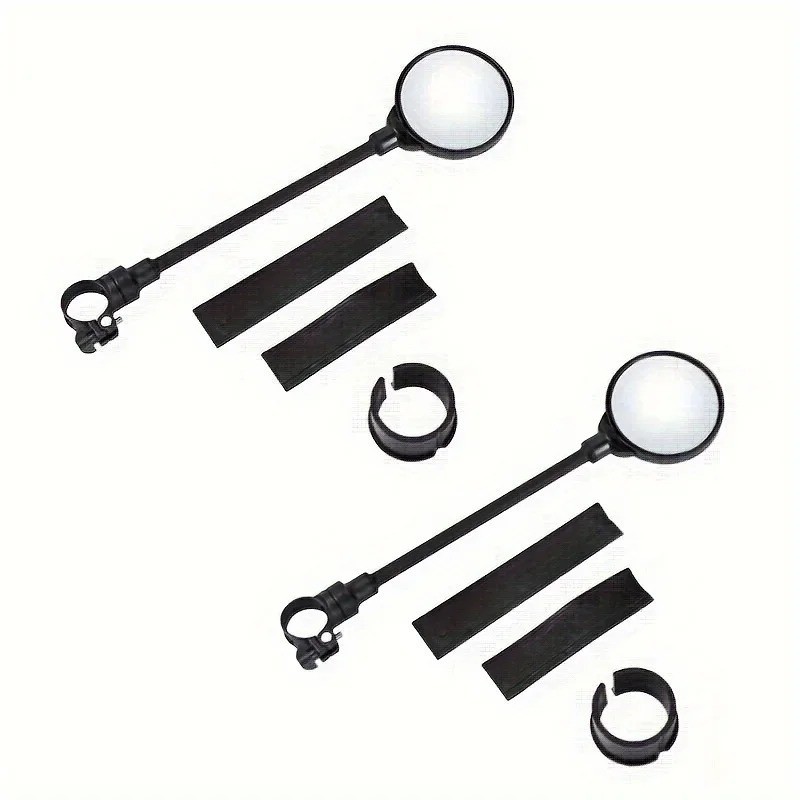 Bicycle Rearview Mirrors 360° Rotatable Adjustable Handlebar Mirrors Bicycle Rearview Mirrors 360° Rotatable Adjustable Handlebar Mirrors