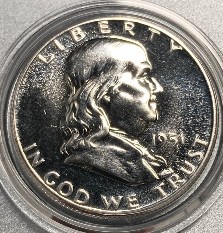1951 Proof Franklin Silver 50¢ **VERY NICE COIN** (Stock Photo) 1951 Proof Franklin Silver 50¢ **VERY NICE COIN** (Stock Photo)