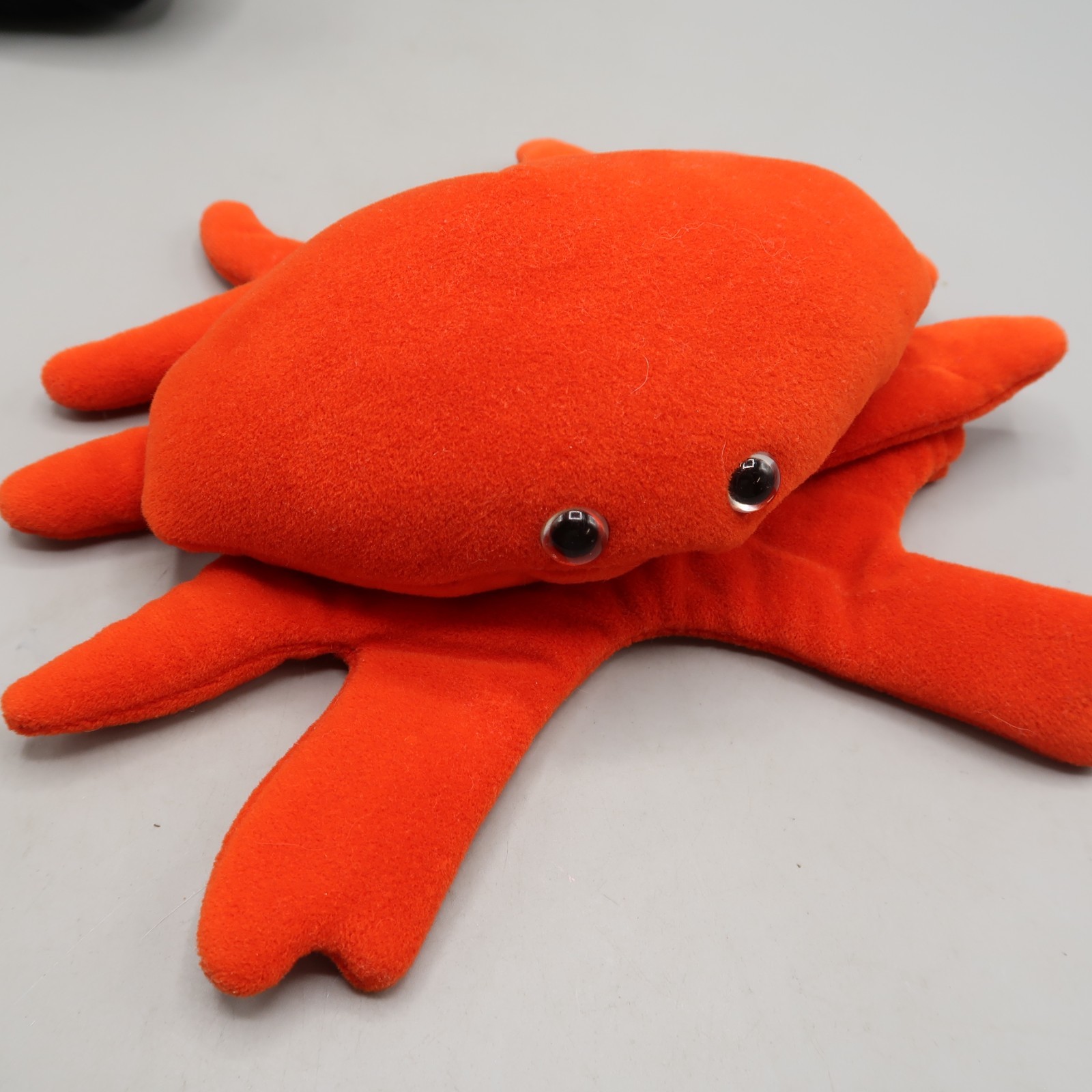 Vintage Folkmanis Folktails Red Crab Puppet Whole Hand Finger Plush 2021