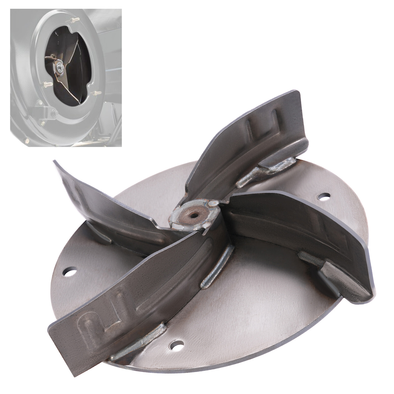 For Agri-Fab Impeller Comp Leaf Vacuum Catcher Turbine Fan Anti-Rust #66886