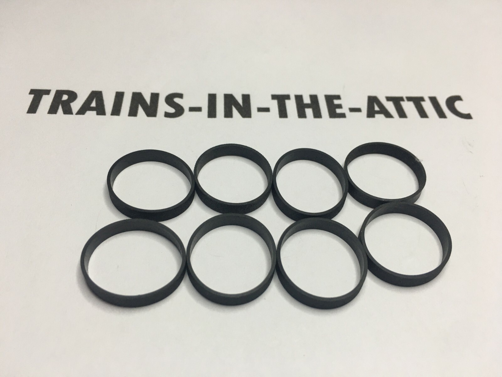 LIONEL DIESEL TRACTION TIRES (8 EA)  O-GA 3/4\