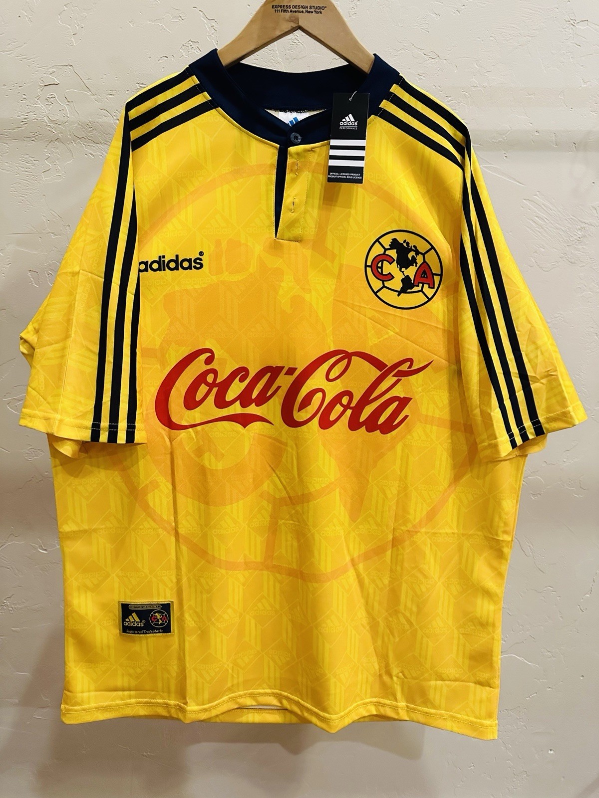 Cuauhtémoc Blanco Club América 1998/99 Primera División de México Home Kit Cuauhtémoc Blanco Club América 1998/99 Primera División de México Home Kit