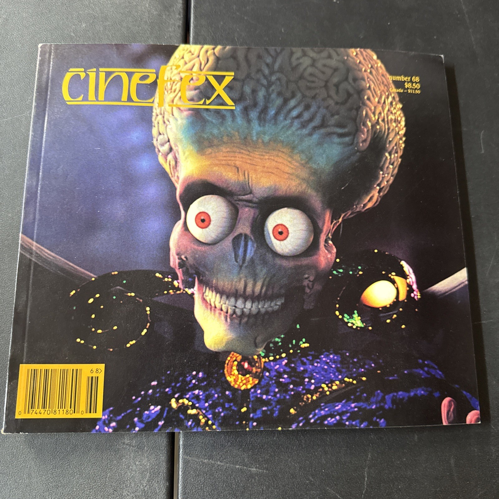 Vintage Cinefex Magazine #68 December 1996 Mars Attacks T2 3D Special Effects