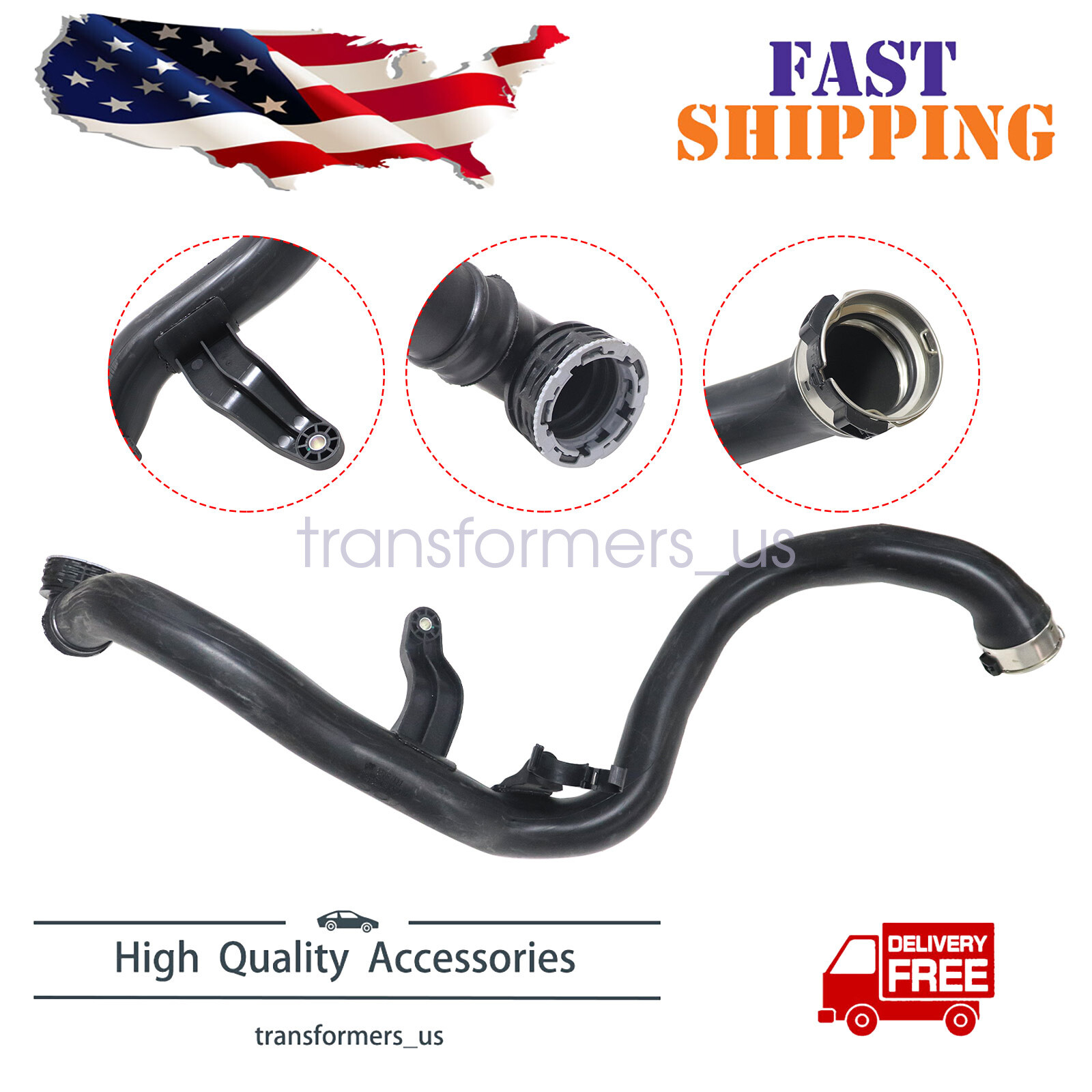 For 2016-2023 Chevrolet Malibu 1.5L 84843174 Intercooler-Air Outlet Tube New