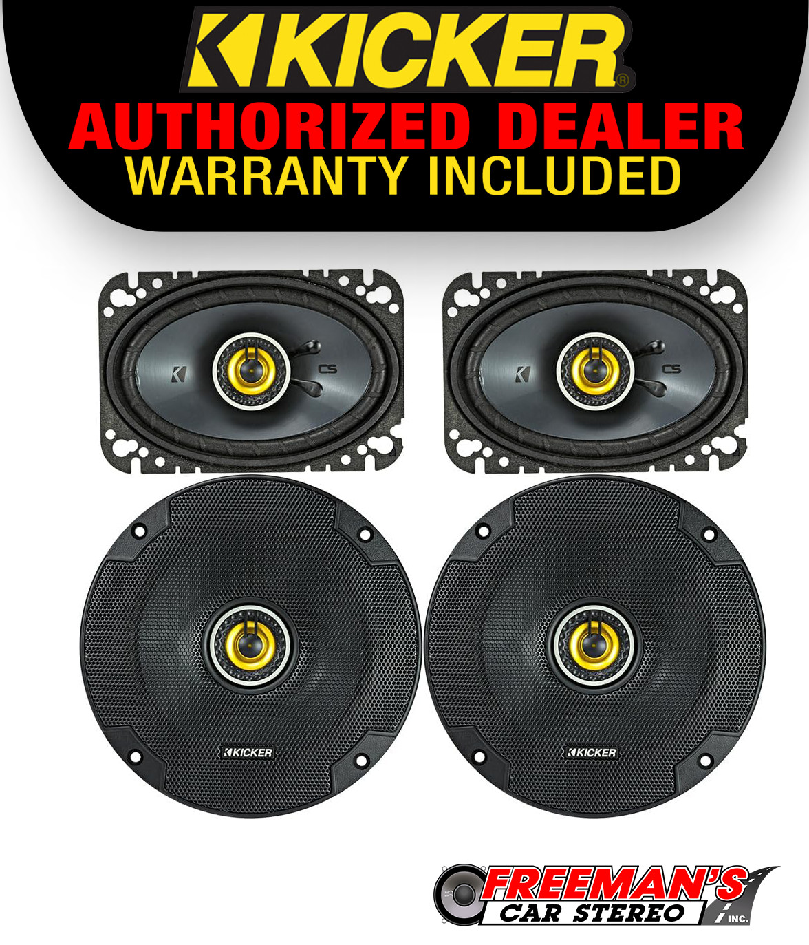 Kicker 46CSC654 + 46CSC464 CS Series 6.5 Kicker 46CSC654 + 46CSC464 CS Series 6.5