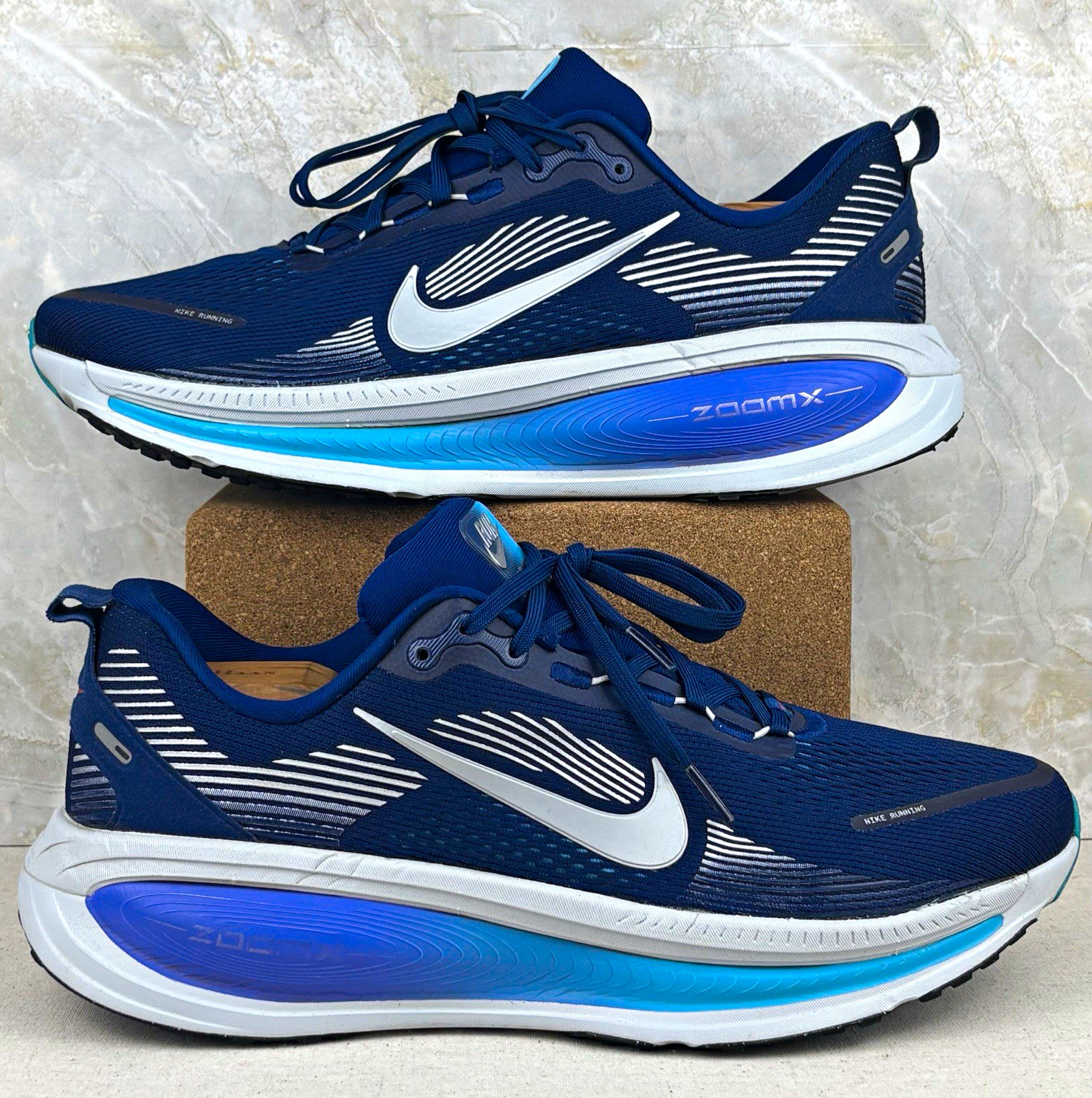 Nike ZoomX Invincible Run Flyknit 3 Blue Men\'s US 12 Breathable HM6803-401