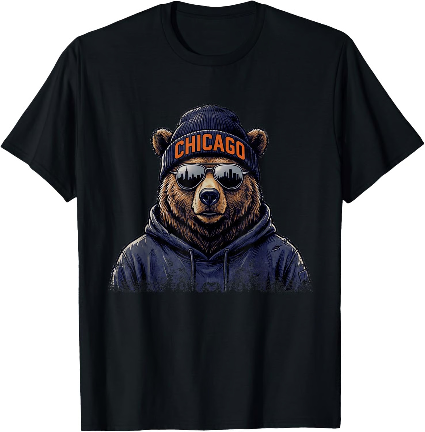 Chicago Vintage Classic Style Mens Womens Kids T-Shirt