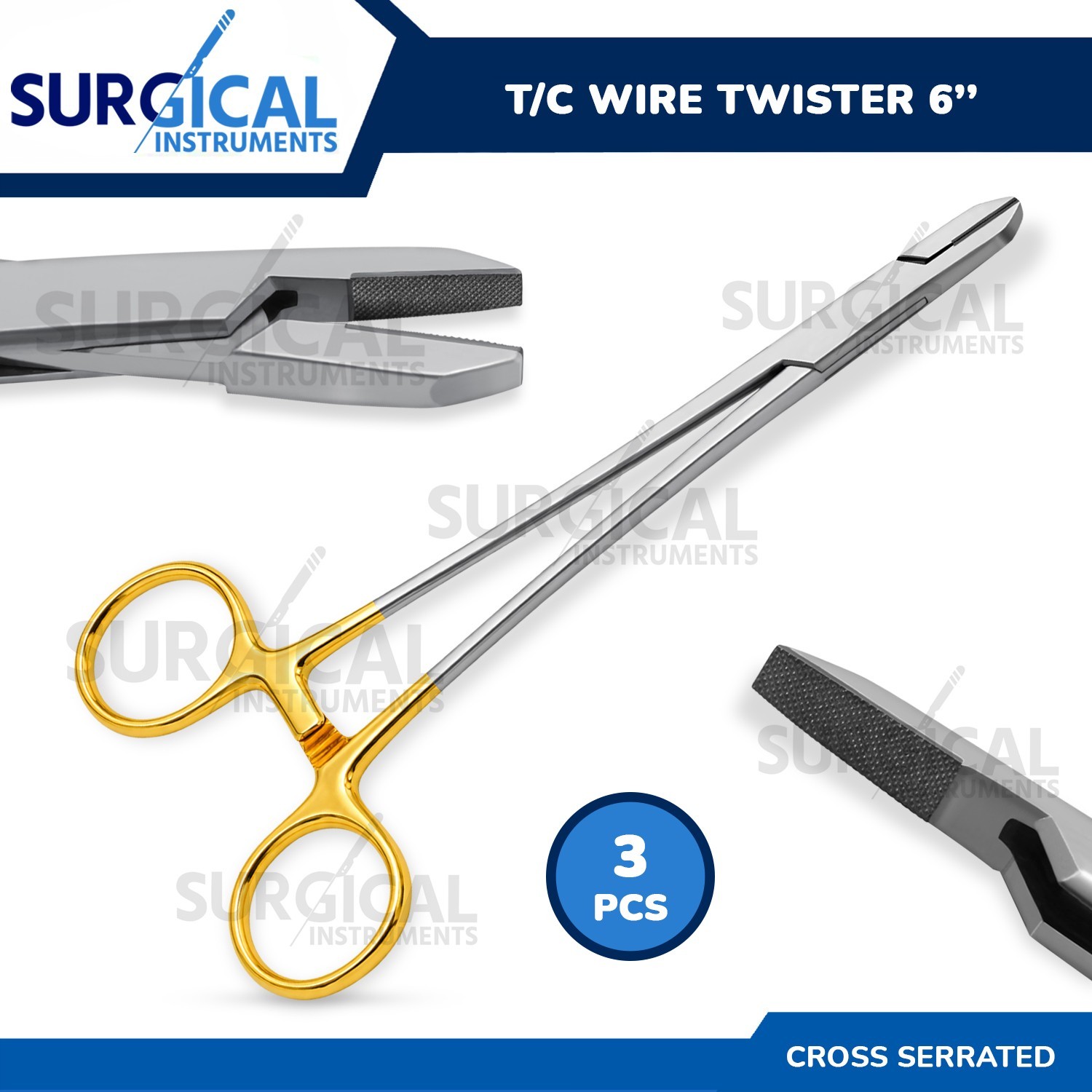 3 Pcs T/C WIRE TWISTER 6\
