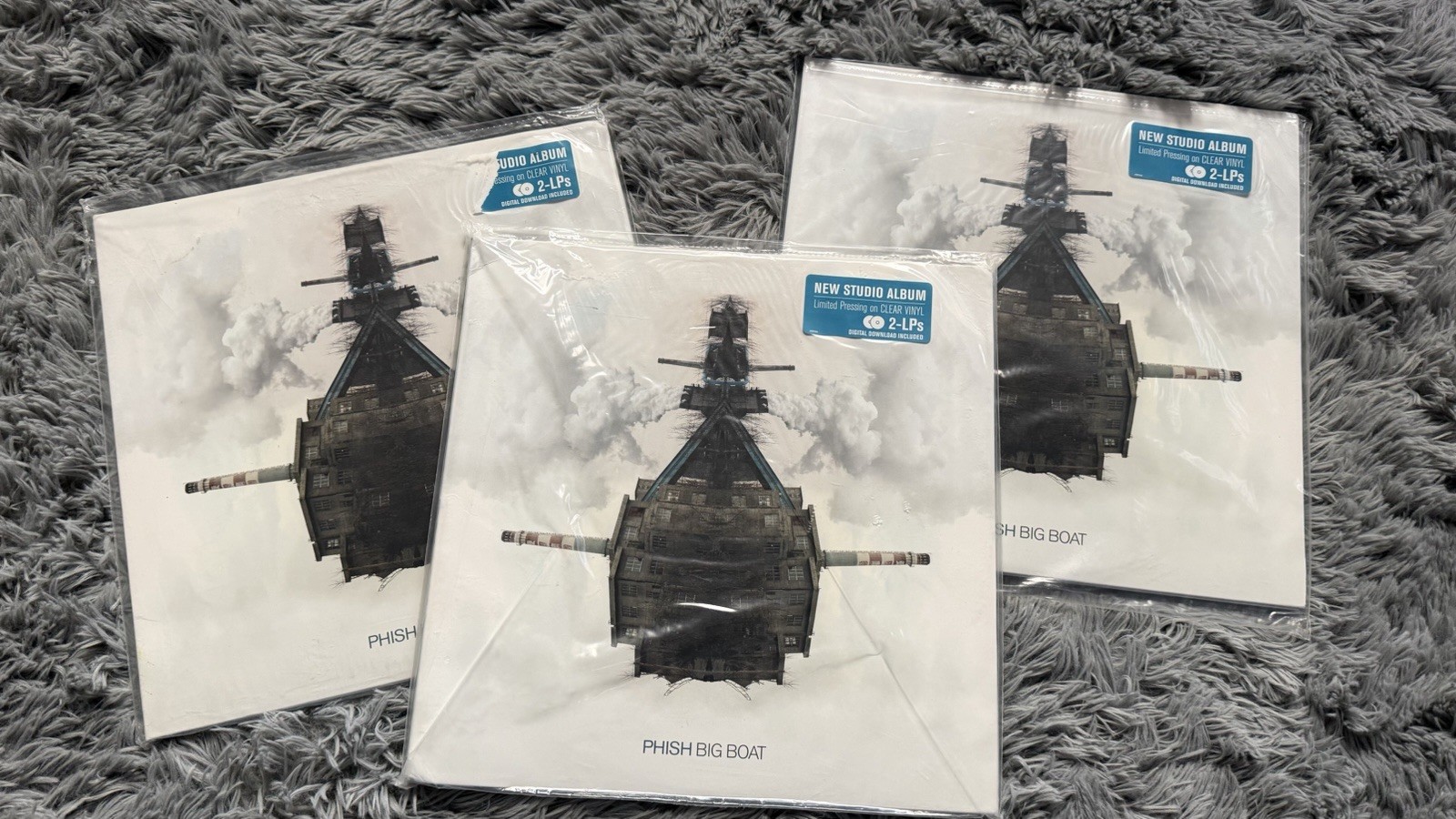 Phish Big Boat Vinyl 3x Lot New Sealed Phish Big Boat Vinyl 3x Lot New Sealed