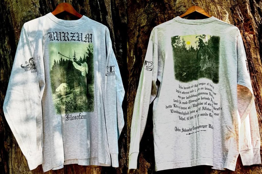 1996 BURZM Filosofem Vintage Longsleeves Shirt Reprint S-5XL TU637