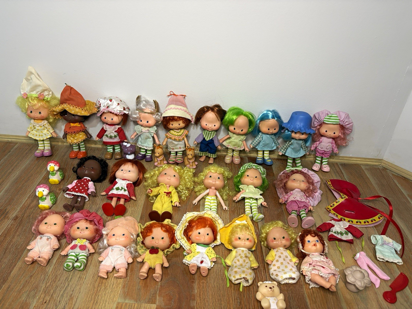 VTG HUGE Strawberry Shortcake Kenner Doll and Pet Lot 1979-1983 VTG HUGE Strawberry Shortcake Kenner Doll and Pet Lot 1979-1983