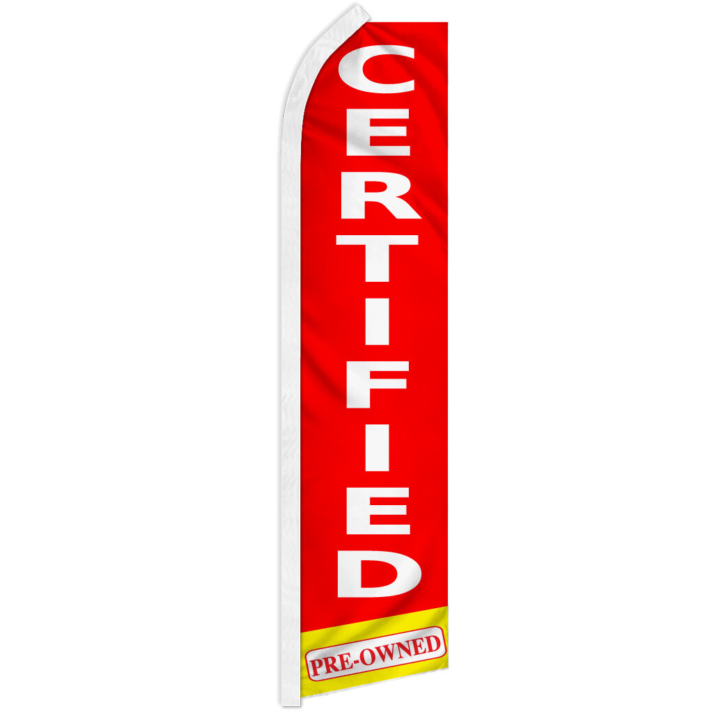 Car Dealership Swooper Feather Flutter Flag Auto Dealership 
