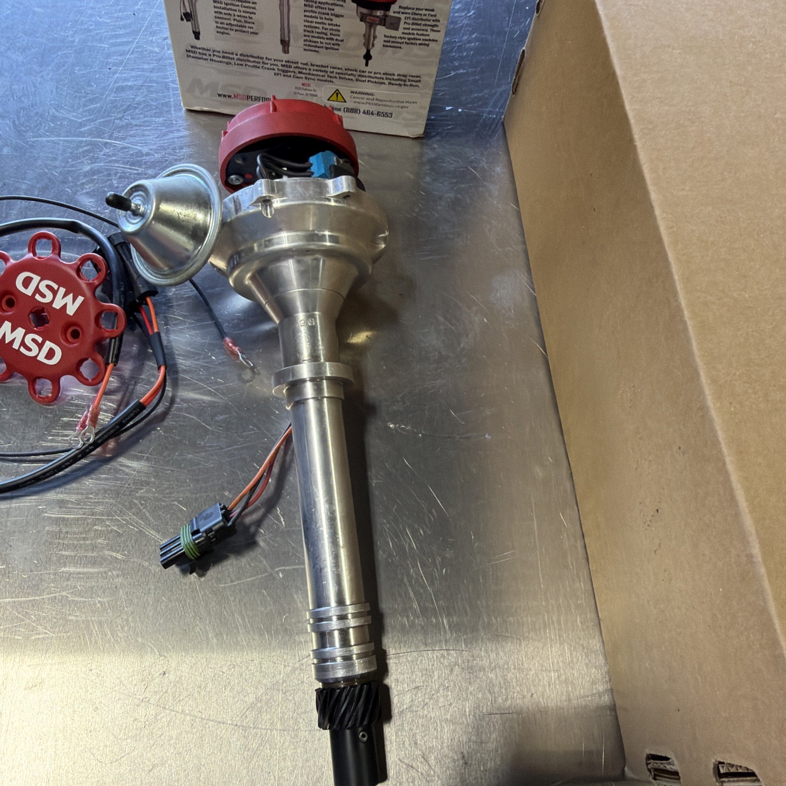 MSD 8360 Pro-Billet Ready-to-Run Distributor – SBC/BBC Chevy V8 MSD 8360 Pro-Billet Ready-to-Run Distributor – SBC/BBC Chevy V8