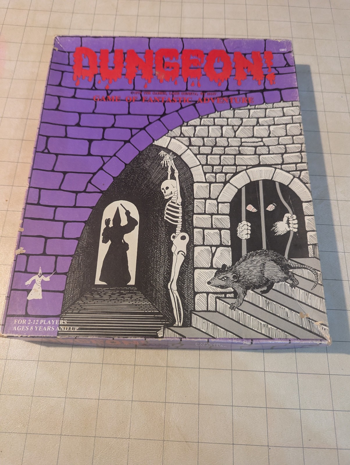 Dungeon Board Game [TSR 1002 - 1975] COMPLETE