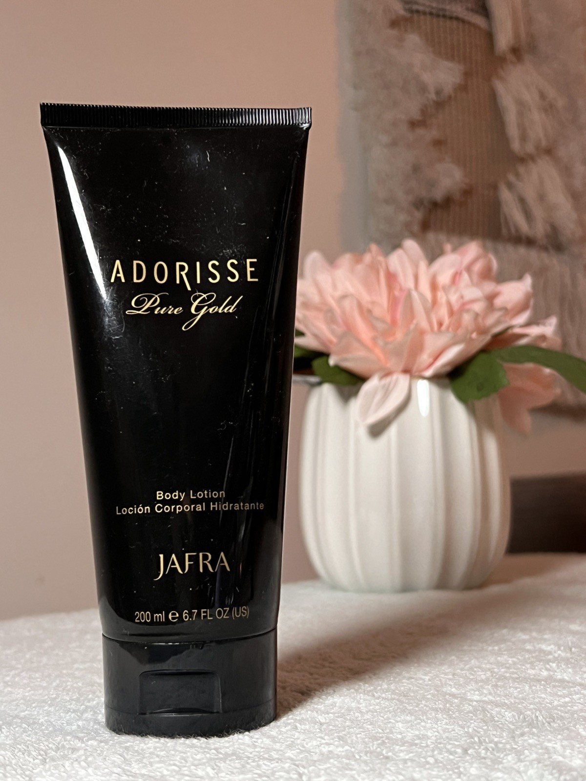 Jafra Adorisse Pure Gold Body Lotion 6.7 fl. oz. Jafra Adorisse Pure Gold Body Lotion 6.7 fl. oz.