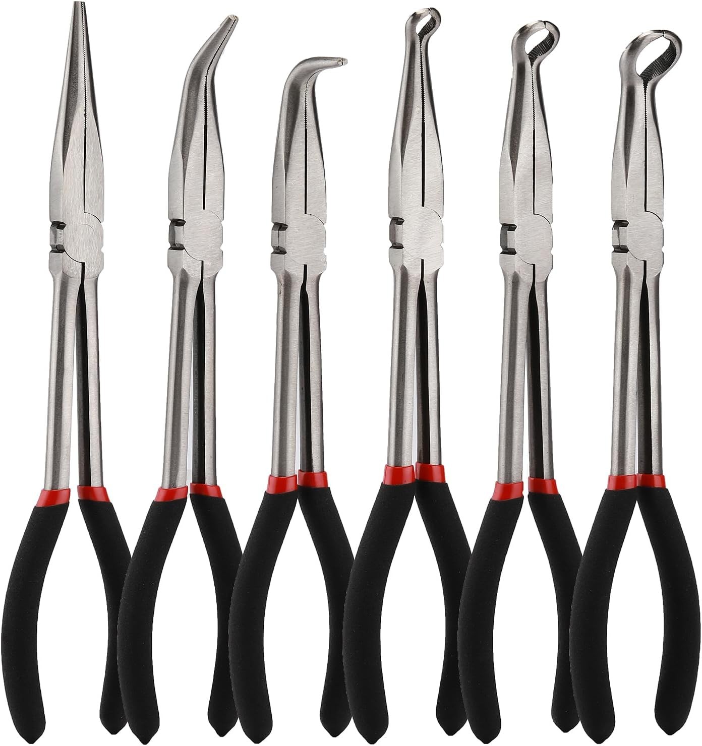 6PCS Extra Long Reach Pliers Set, 11