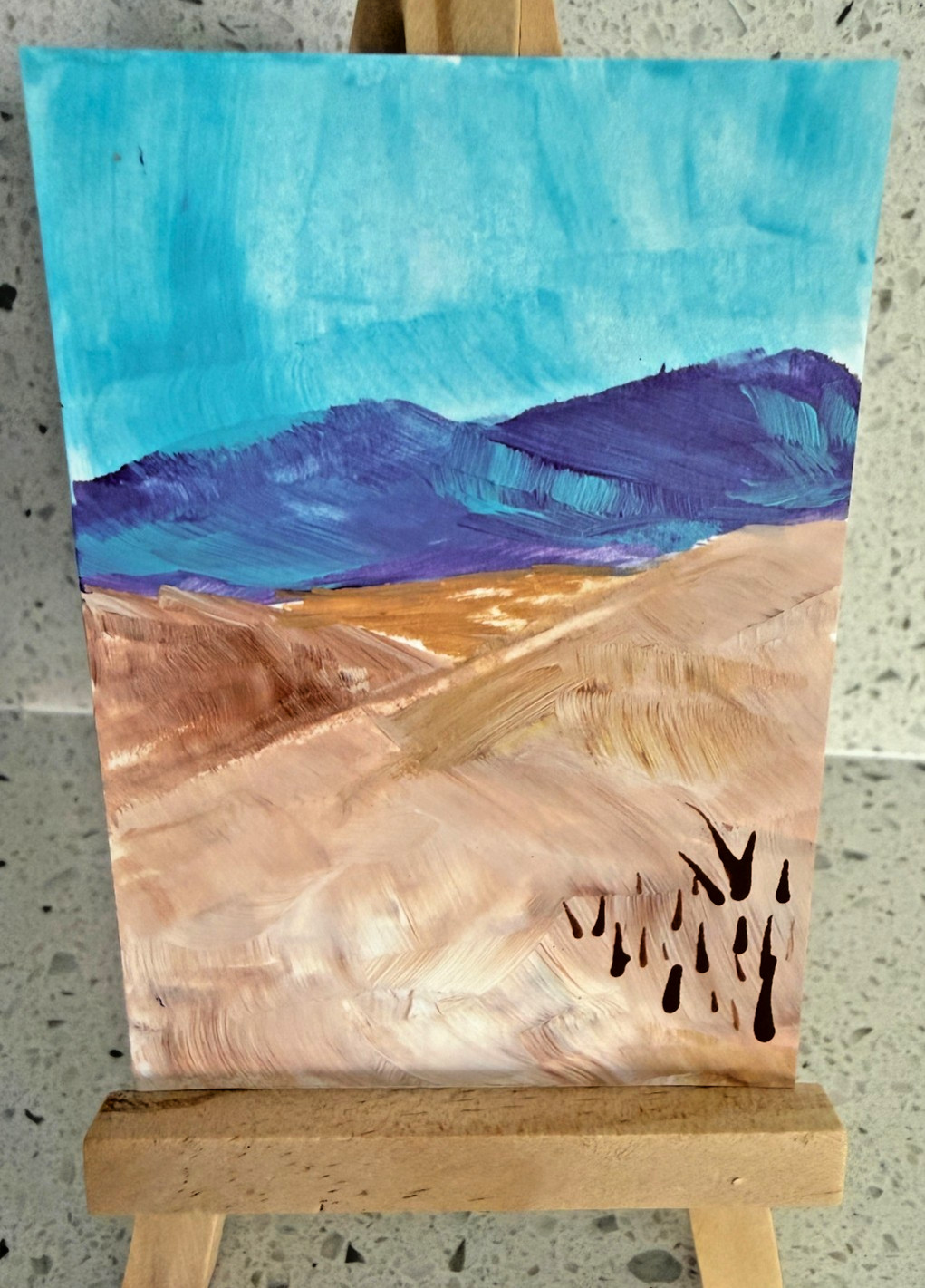 ACEO/ATC Original Acrylic Mini Painting 