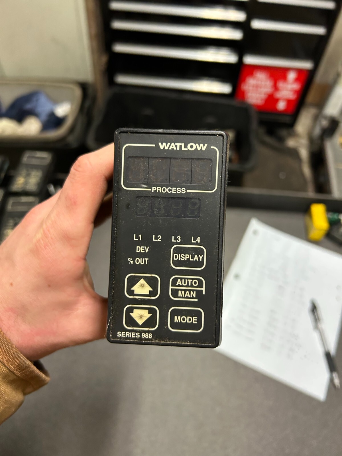 Watlow Temperature Controller 988A-14DA-AARG Watlow Temperature Controller 988A-14DA-AARG