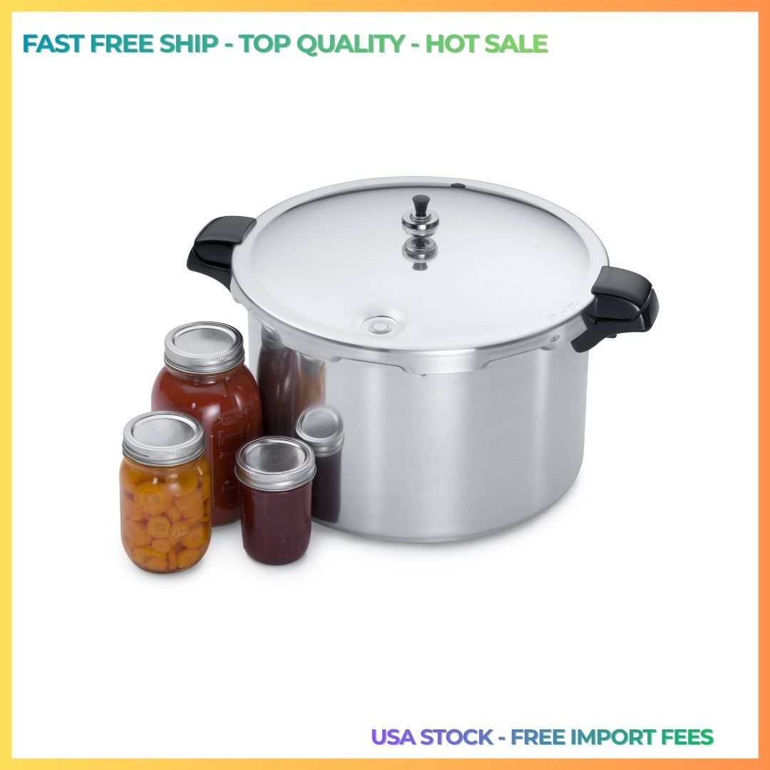 Presto 16 Quart Pressure Canner, Multi-Use Pressure Cooker Water Bath Canner Presto 16 Quart Pressure Canner, Multi-Use Pressure Cooker Water Bath Canner