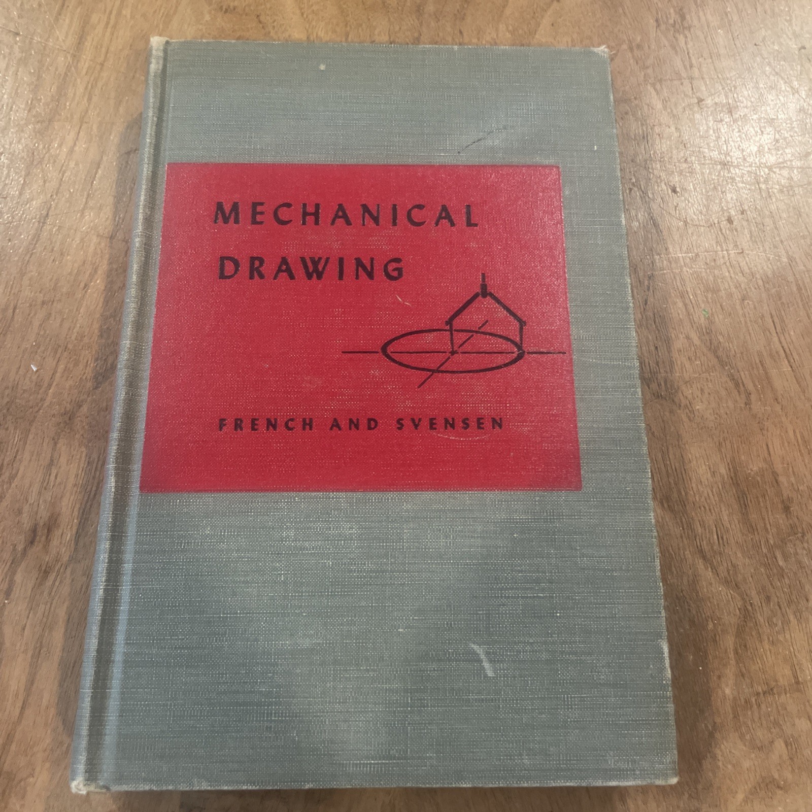 Mechanical Drawing French and Svensen 1948 Vintage Mechanical Drawing French and Svensen 1948 Vintage