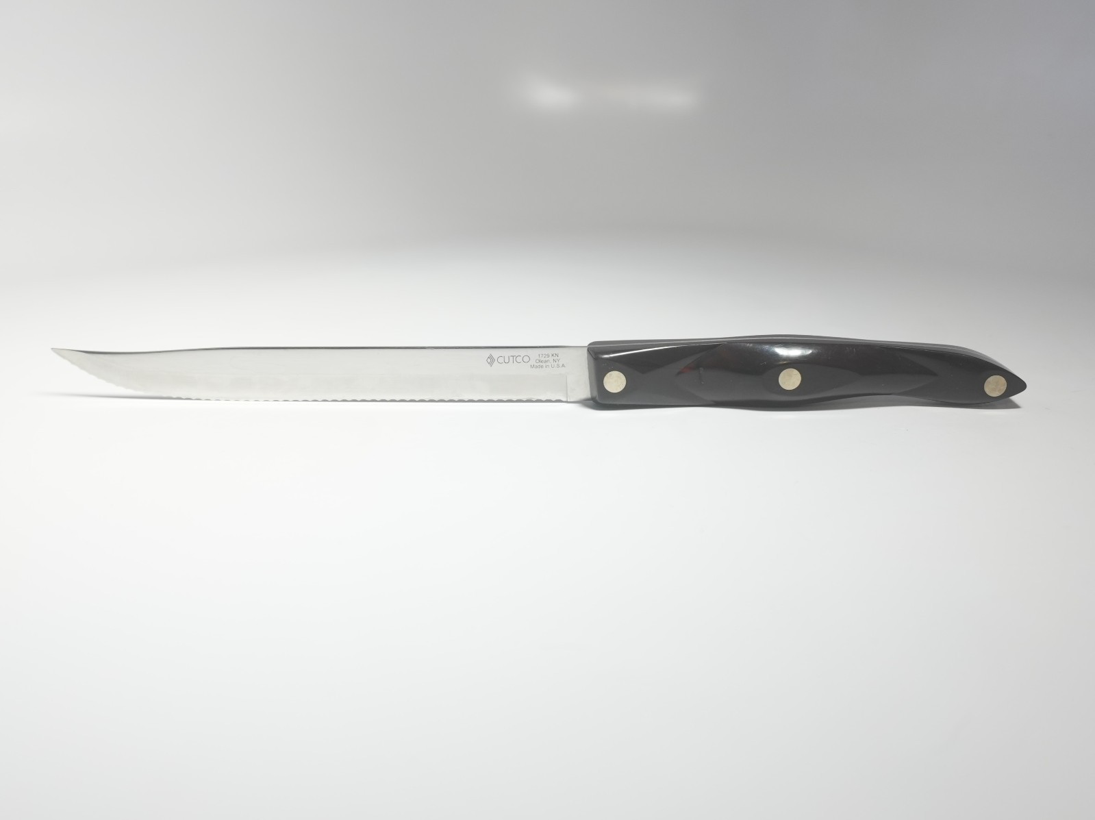 Vintage Cutco 1729 KC Petite Carver Serrated Steel 7\ Vintage Cutco 1729 KC Petite Carver Serrated Steel 7\