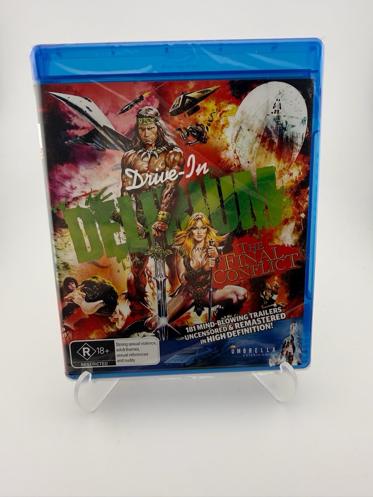Drive-In Delirium: The Final Conflict (Blu Ray) Region free - New Drive-In Delirium: The Final Conflict (Blu Ray) Region free - New
