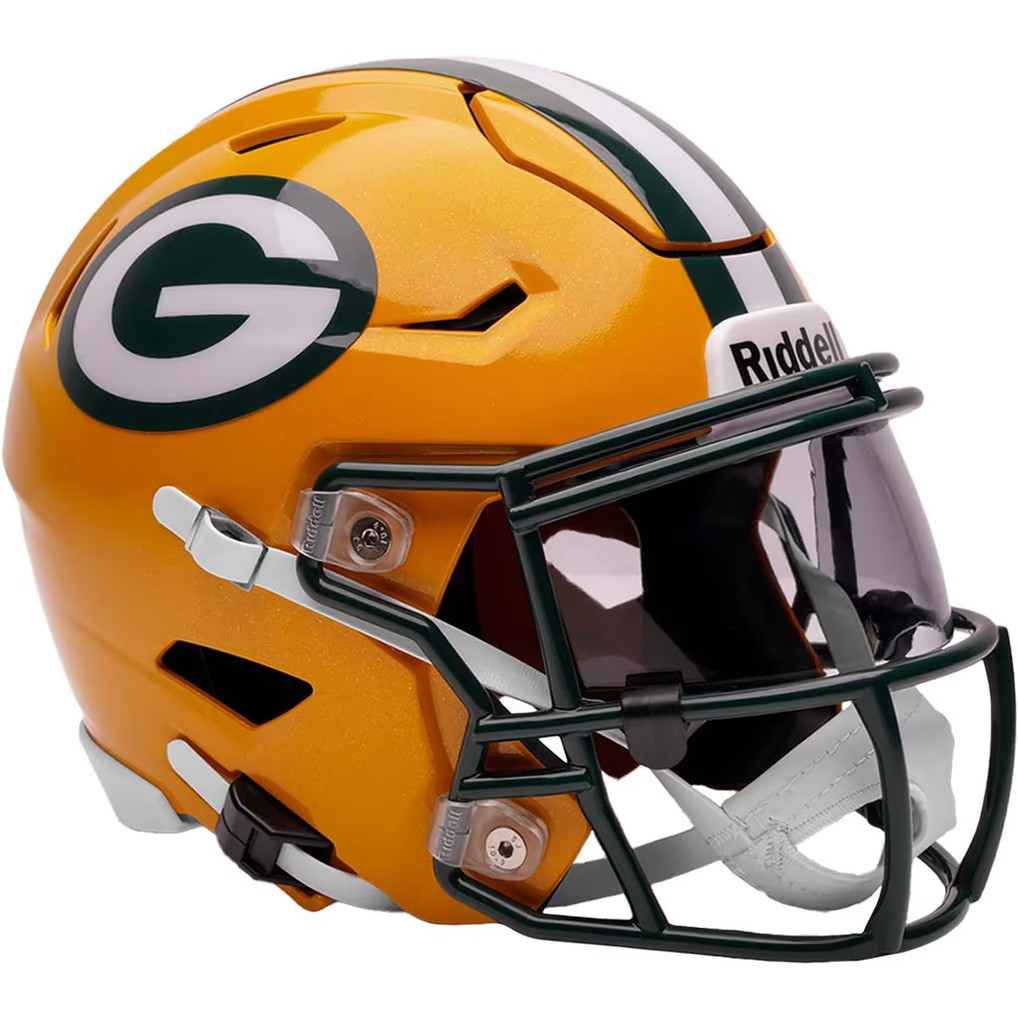 Fanatics - Green Bay Packers Riddell Speed Flex Mid-Size Helmet Fanatics - Green Bay Packers Riddell Speed Flex Mid-Size Helmet